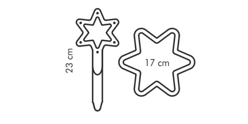 Lebkuchen-Weihnachtsstern DELÍCIA