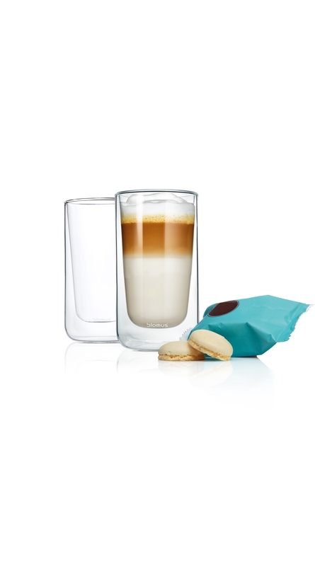 BLOMUS Set 2 Thermo-Latte Macchiatogläser