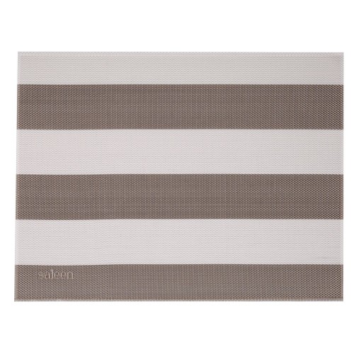 Westmark Tischset »Stripes«, 42 x 32 cm, beige/weiß