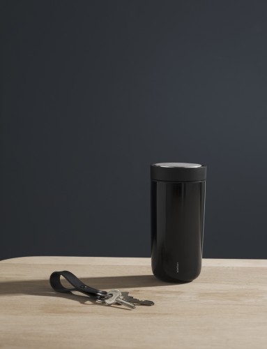 To Go Click Thermobecher 0.4 l. schwarz, Maße: 80 x 80 x 170 mm