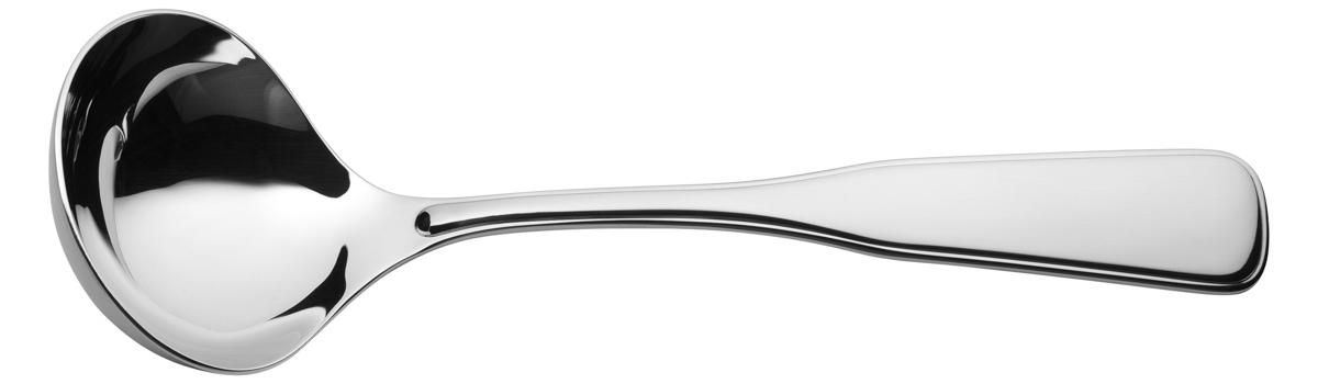 Saucenlöffel, Silber, poliert, 19 cm, Serie: Mayfield. Marke: ZWILLING