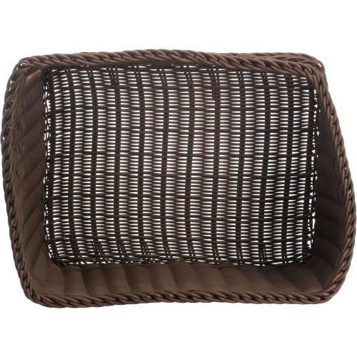 Westmark Präsentationskorb eckig, 50 x 40 x 16/27 cm, braun