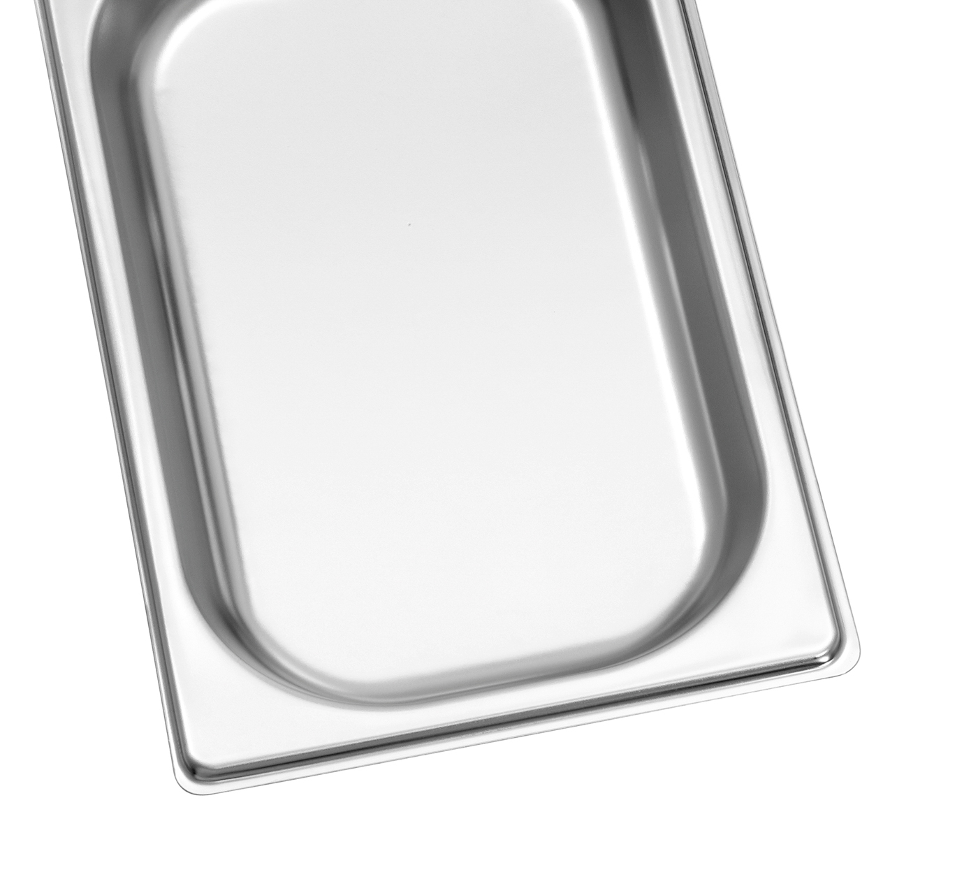 Bartscher GN-Behälter, 1/4, T20 | Ausführung:Ohne Perforation | Maße: 26,5 x 16,2 x 2,0 cm.Gewicht: 0,2 kg