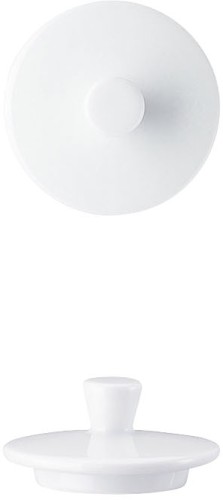 Arzberg Zuckerdosen-Deckel  FORM 1382 WEISS