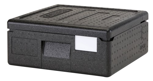 Cam GoBox Toplader Pizza Transportbox EPPZ35100, Höhe 10 cm - 2 Pizzen 33 x 33 X 4 cm von Cambro