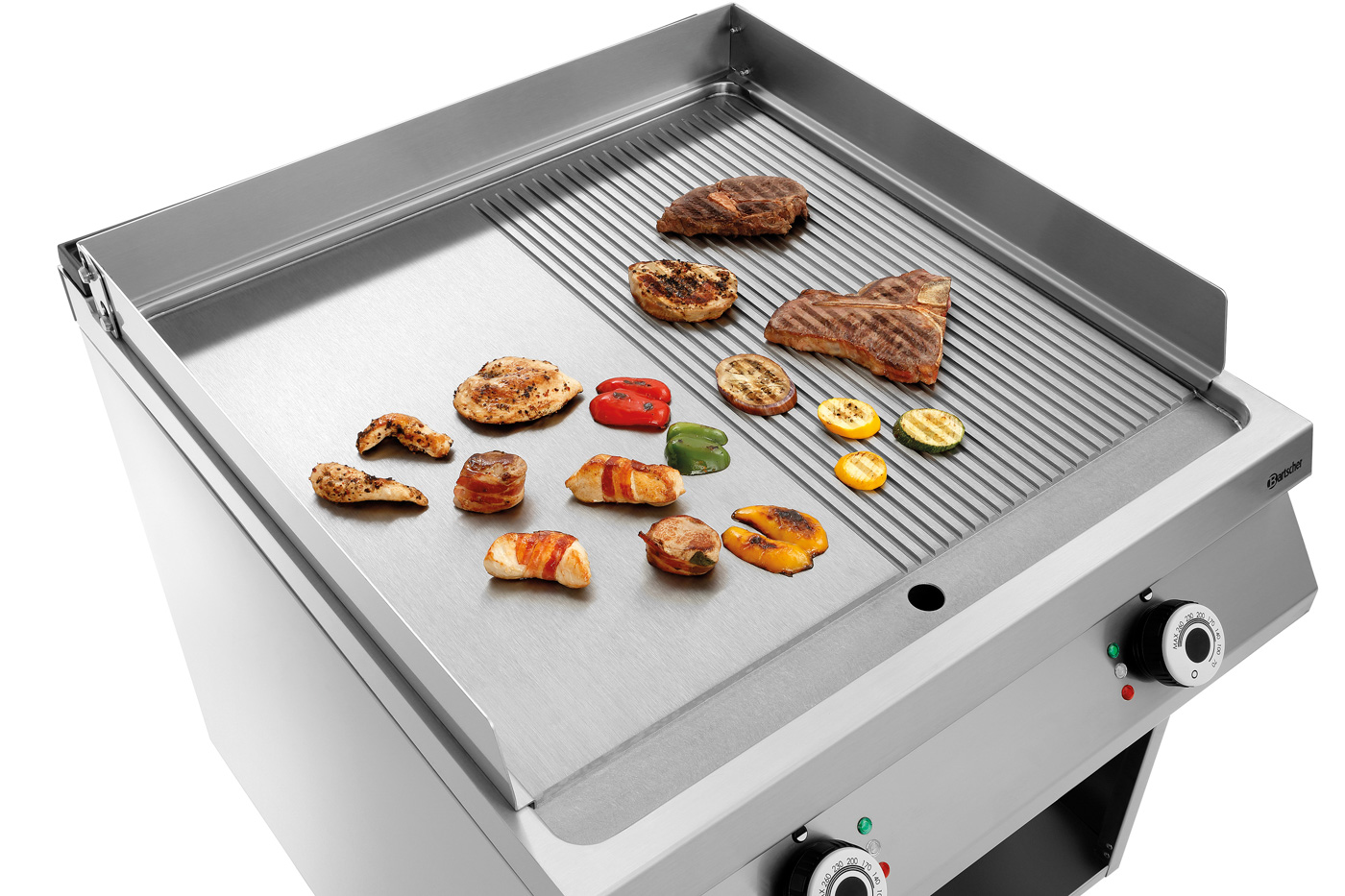 Bartscher Spritzschutz 980 | Material: Edelstahl| Maße: 87 x 71,3 x 9,8 cm. Gewicht: 4,1 kg