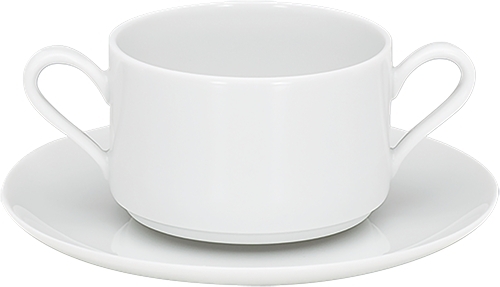 Schönwald Fine Dining Suppentasse stapelbar, Nenngröße: K/26, Ø 90mm, Inhalt: 0,28 L