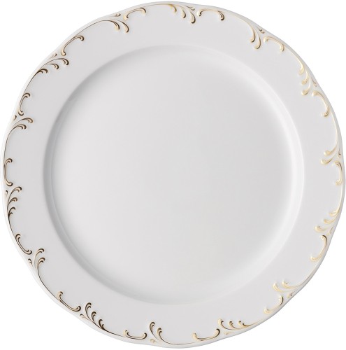 Monbijou Goldene Staffage Teller flach 29 cm