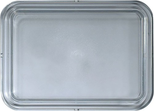 Schönwald Kunststoffdeckel aus Polycarbonat, eckig, klar, durchsichtig