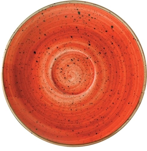 Terracotta Rita Untertasse 12cm - Bonna Premium Porcelain