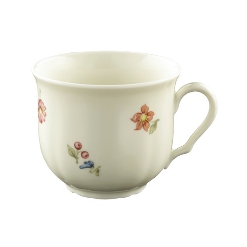 Seltmann Obere zur Kaffeetasse 0,21 l, Form: Marieluise, Glasur: elfenbein, Dekor: 44714 Blütenmeer