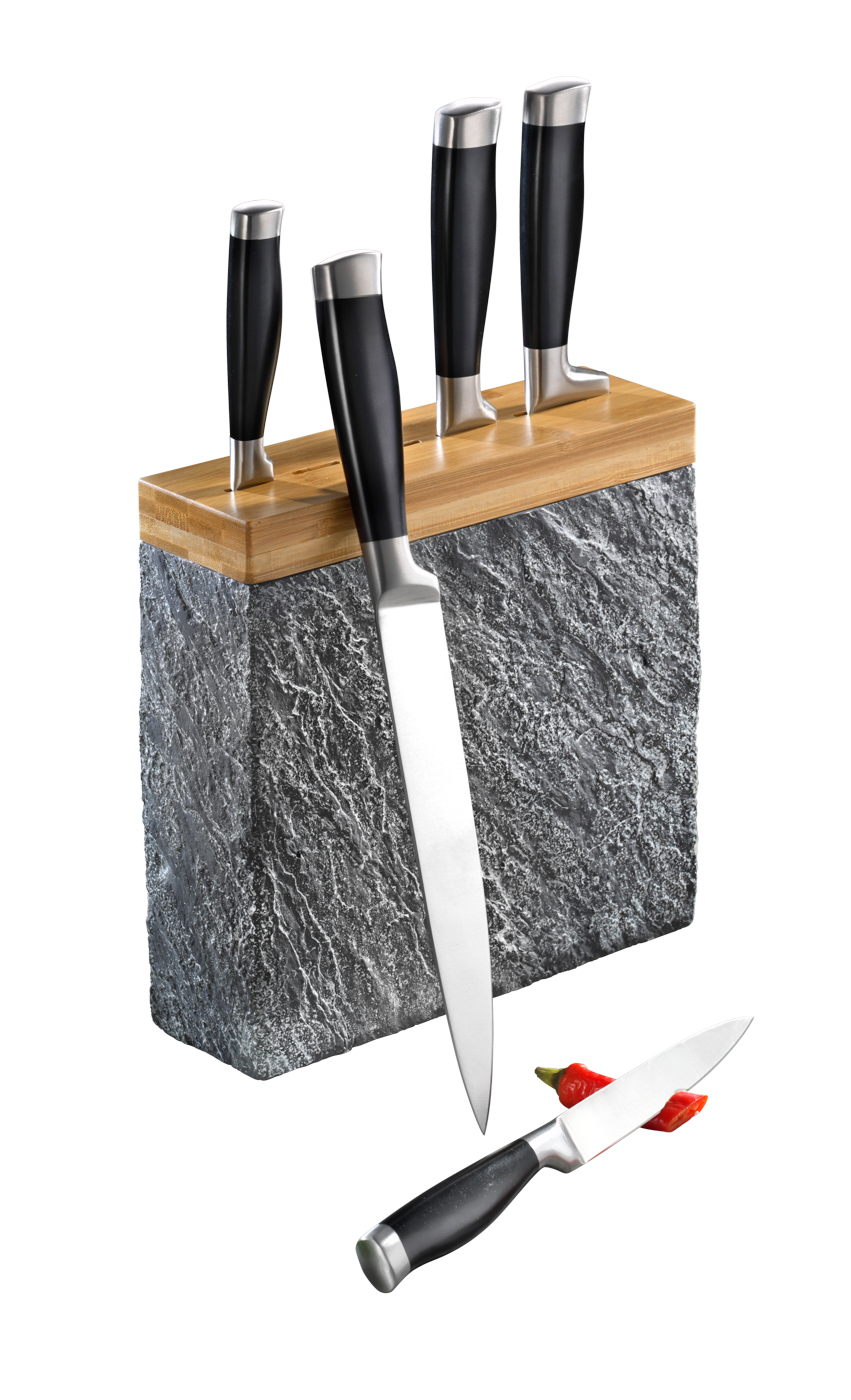 Messerset DISCOVERY 5-teilig, mit Messerblock