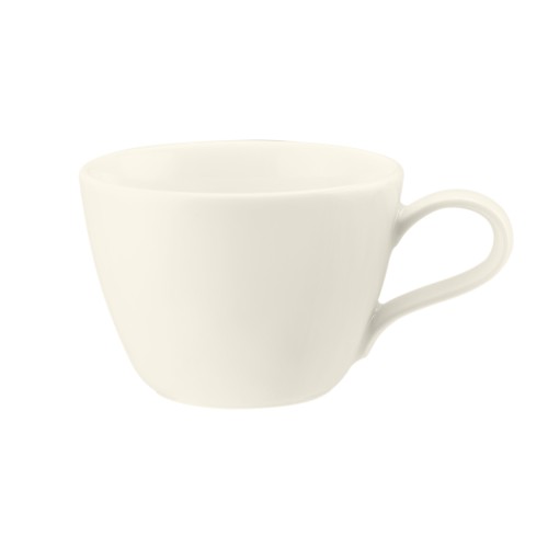 Seltmann Obere zur Cappuccinotasse 0,22 l M5389, rund, Form: Maxim, weiss, hohe Kantenschlagfestigkeit, Made in Germany