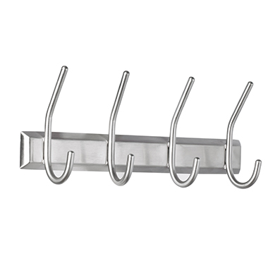 ALCO Wandgarderobe 13 x 7 x 31,5 cm (B x H x T) Metall silber