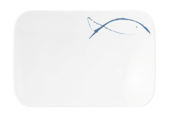 Seltmann Coupschale 4 25,5x18 cm M5386, 4, Form: Coup Fine Dining, Dekor: 57515 Blue Sea