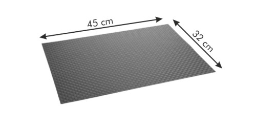 Platzset FLAIR SHINE 45x32 cm, rot