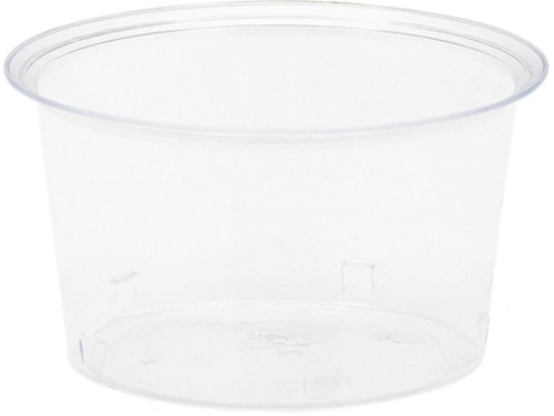 Duni Dessertschale (Einsatz für 153397/153398) 18 cl Transparent ungeteilt, 1000 Stk/Krt (20 x 50 Stk)