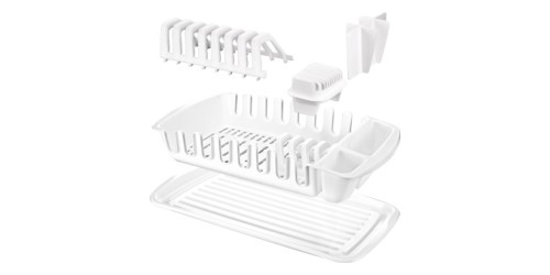 Abtropfgestell mit Auffangschale CLEAN KIT, weiß