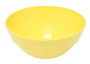 Roltex Schale aus Copolyester mit 12 cm Durchmesser, gelb