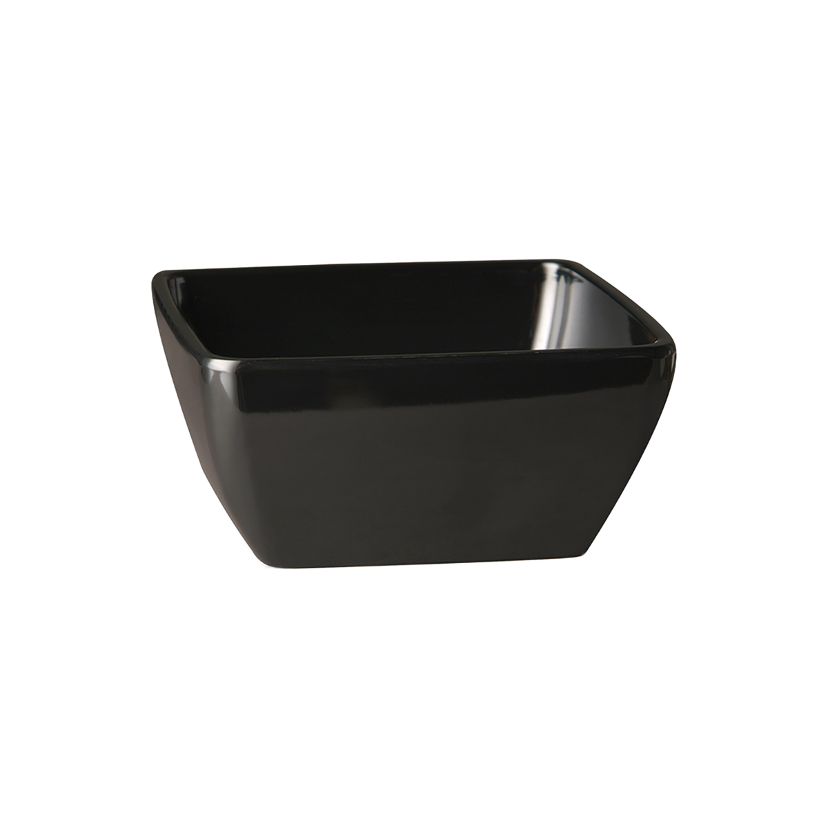 Schale -FRIENDLY BOWL-, 12,5 x 12,5 cm, H: 6,5 cm, PET, schwarz, 0,4 Liter