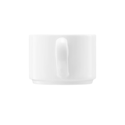 Seltmann Obere zur Kaffeetasse 0,18 l, rund, Form: Community, weiss, hohe Kantenschlagfestigkeit, Made in Germany
