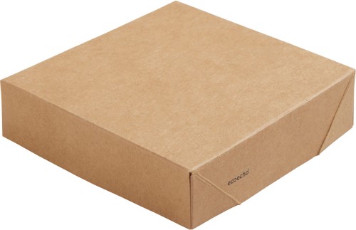 Duni Viking Cube Deckel 510/820 ml Braun, 300 Stk/Krt (1 x 300 Stk)