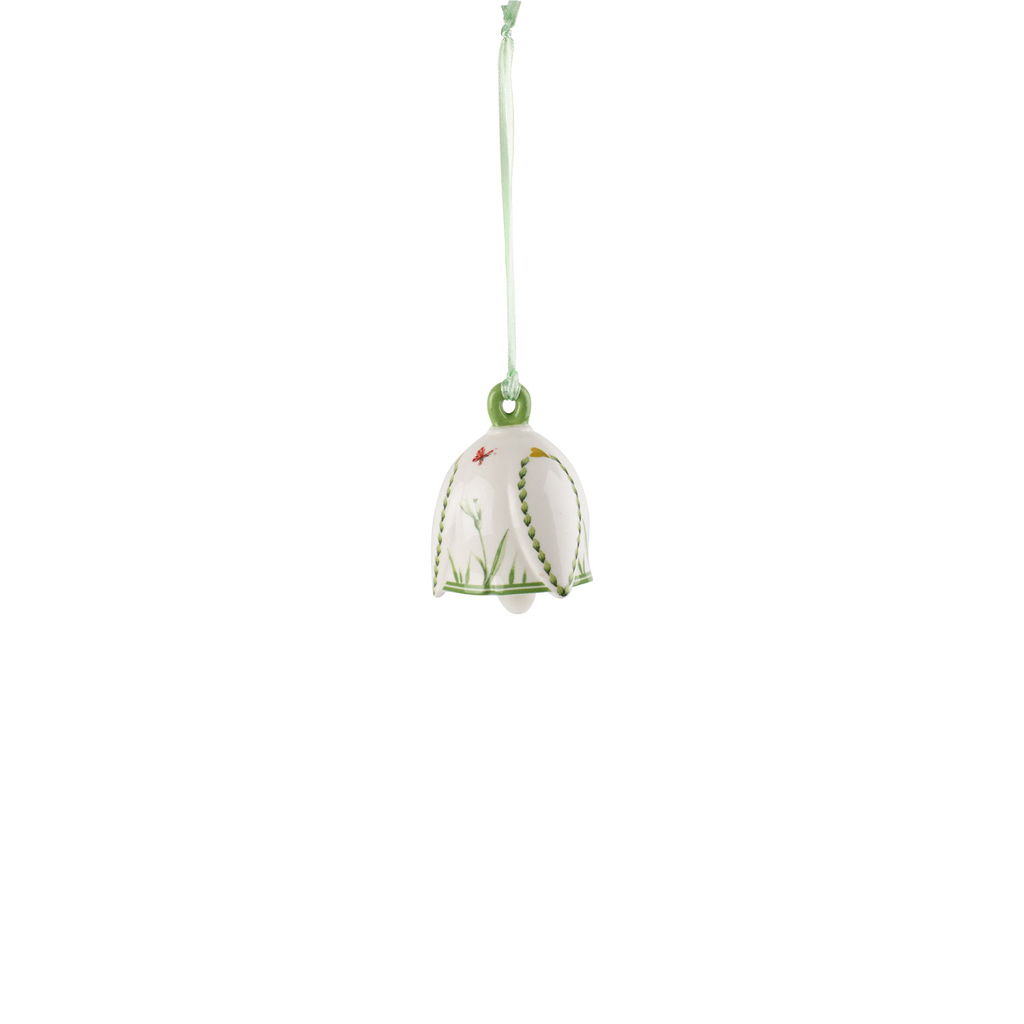 Villeroy und Boch Ornament Schneeglöckchen - Maße: 4,5 x 4,5 x 6,5 cm / Ser.: New Flower Bells
