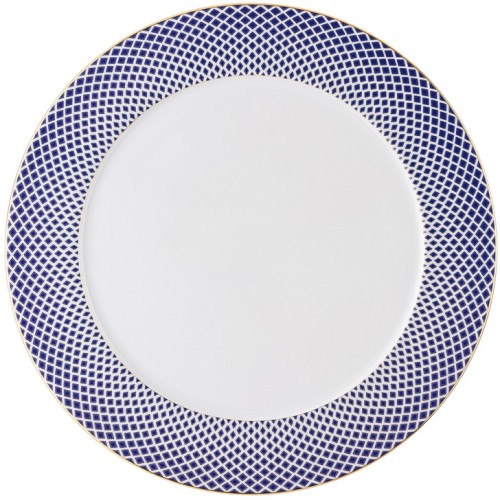 Francis Carreau Bleu von Rosenthal, Porzellan, Platztteller 33 cm, spülmaschinengeeignet