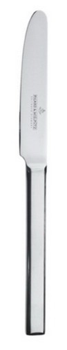 Dessertmesser Villago, Edelstahl 18/10, satiniert, Stahlheft mit nahtlos angeschweißter Klinge aus Edelstahl.