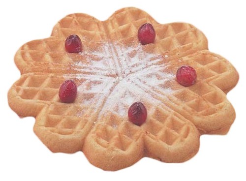 NEUMÄRKER Waffeleisen Herz Klein I mit Digitaltimer, Backplatten Grauguss 310x340x250 mm