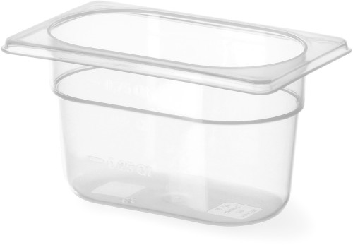 HENDI Gastronorm Behälter 1/9 - 100 H mm - 176x108 mm 1,0 Liter