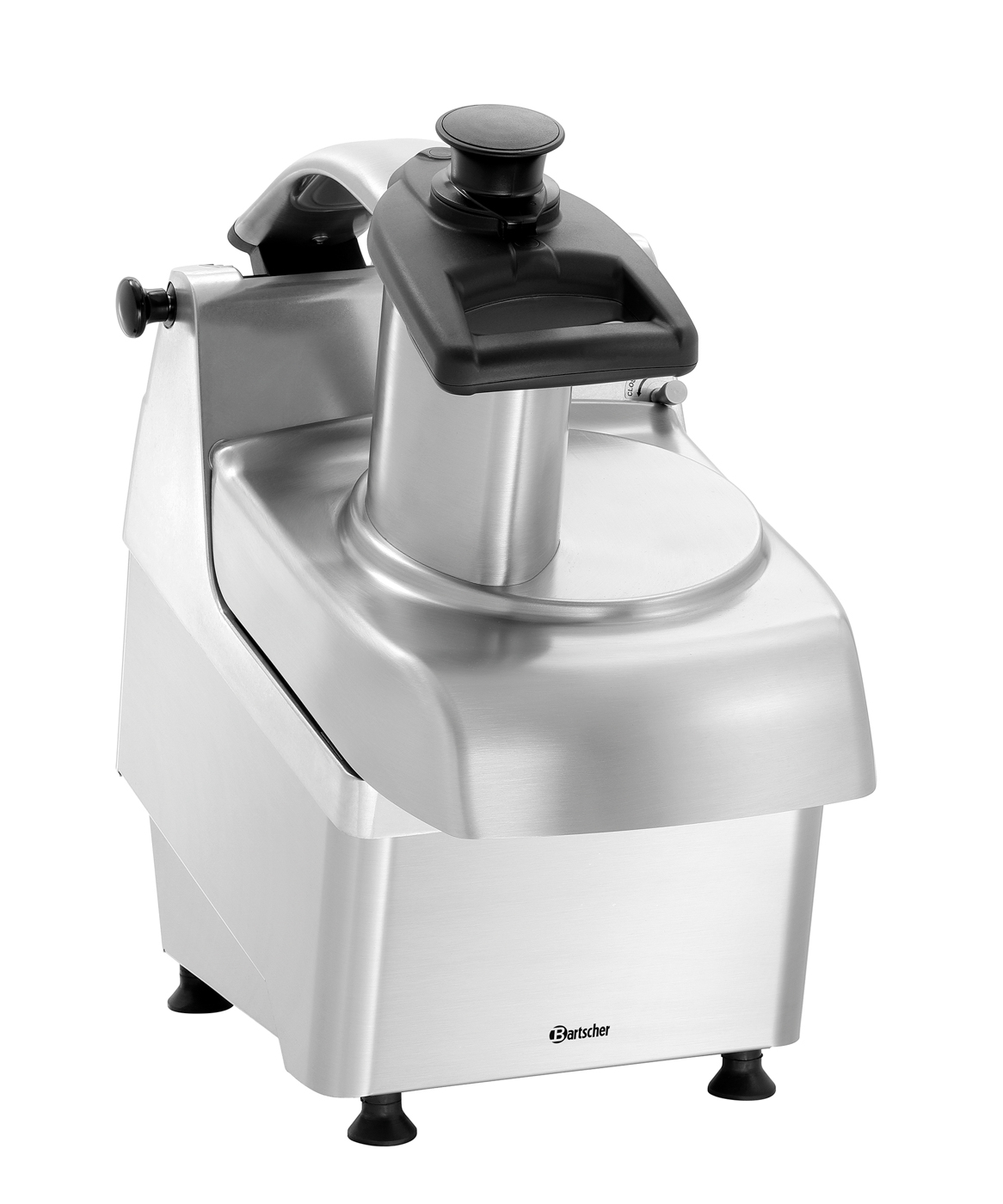 Bartscher Gemüseschneider GMS580 | Inklusive: 1Auswurfscheibe ,1 Schneidscheibe E2-580 | Maße:28 x 49 x 53,0 cm. Gewicht: 18,3 kg