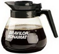 Ersatz-Glaskanne MONDO von BRAVILOR BONAMAT, Inhalt: 1,7 Liter, mit Klappdeckel