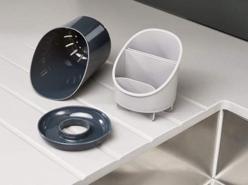 Joseph Joseph Dock - Besteck-Abtropfbehälter - dunkelgrau