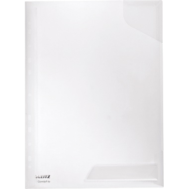 Leitz Prospekthülle CombiFile DIN A4 0,20mm Polypropylen glasklar 5 St./Pack.
