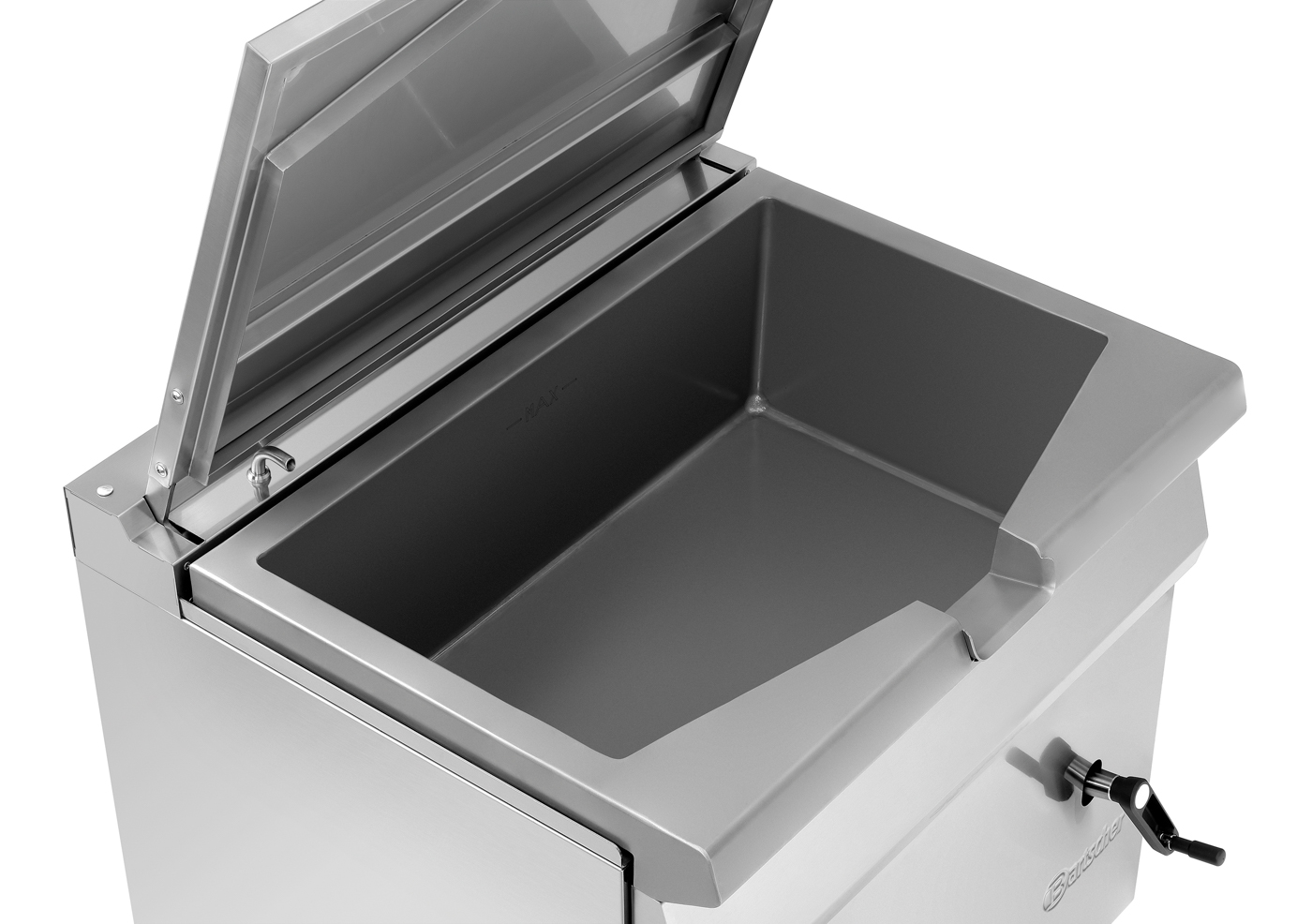 Bartscher Kippbratpfanne 700 E51LHK | Frequenz:50 Hz | Maße: 78 x 76 x 90,0 cm. Gewicht: 109,4 kg