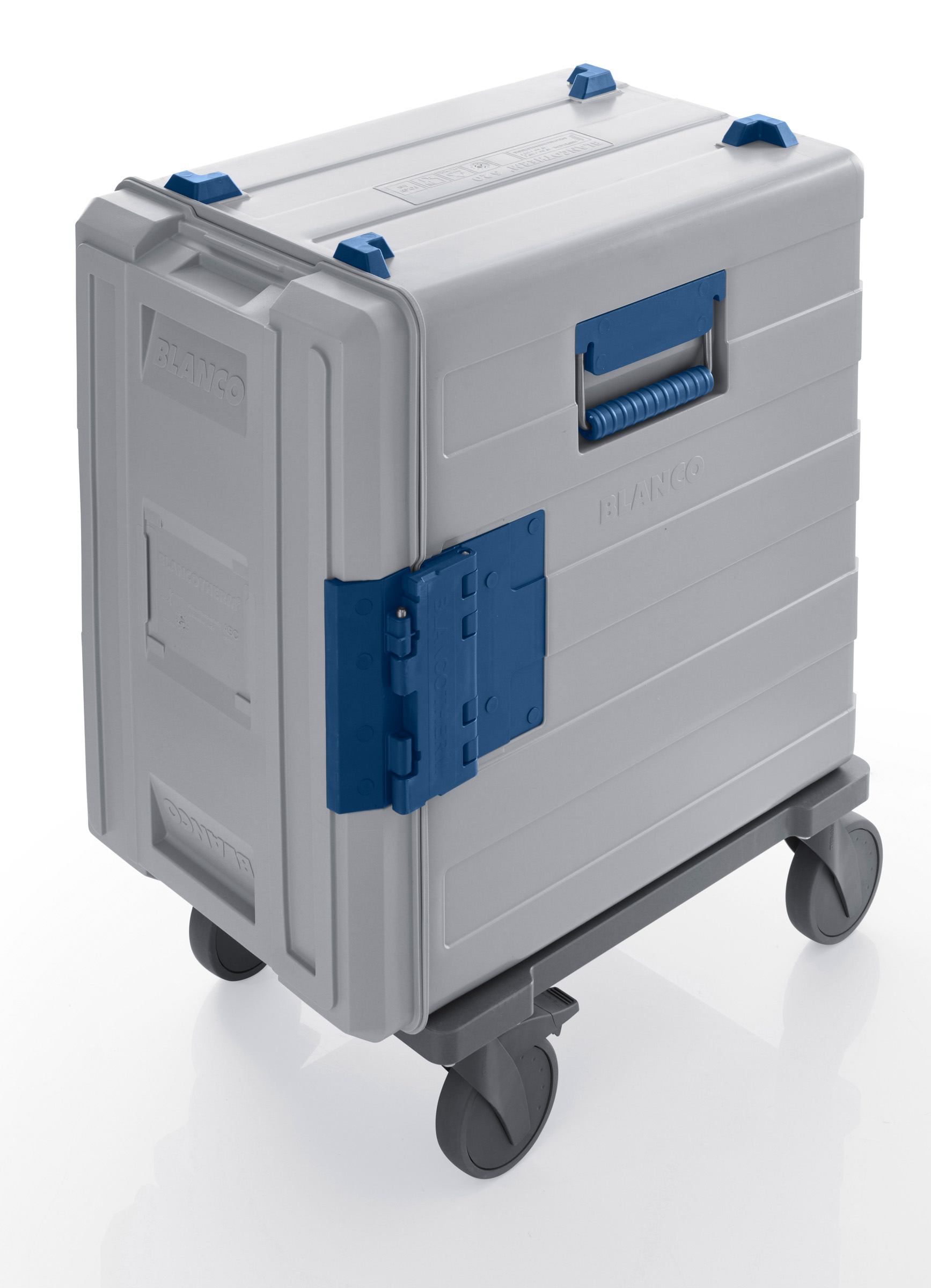 BLANCO BLANCOTHERM 620 KUF-F, Speisentransportbehälter, a. Kunststoff, fahrbar, mit Rollen gemäß DIN 18867-8 a. Kunststoff, 4