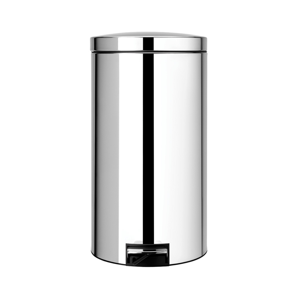 Brabantia Treteimer 45 L mit Kunststoffeinsatz Brilliant Steel
