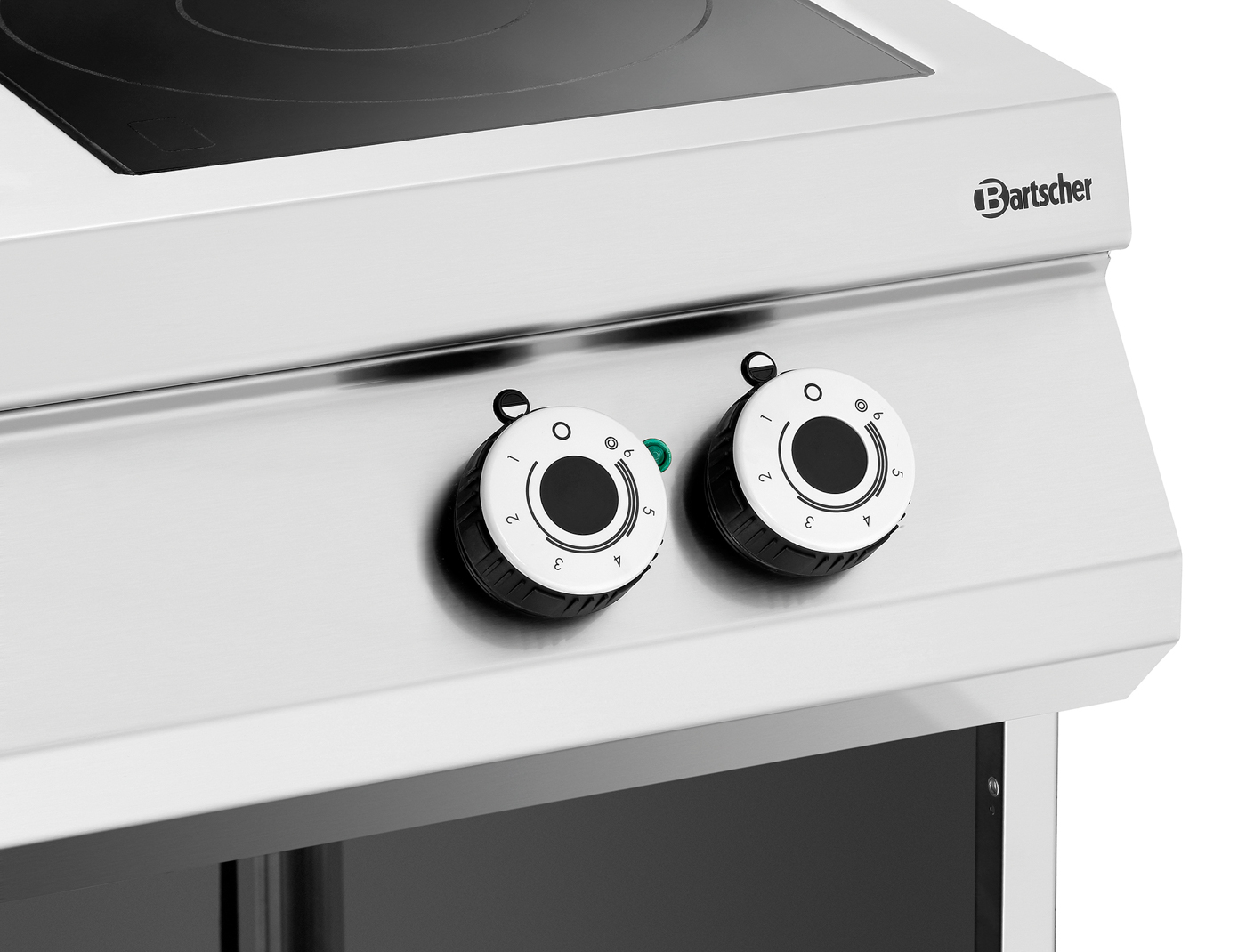 Bartscher 4-Felder Elektroherd, OU | Inklusive: -| Maße: 80 x 90 x 90,0 cm. Gewicht: 61,6 kg