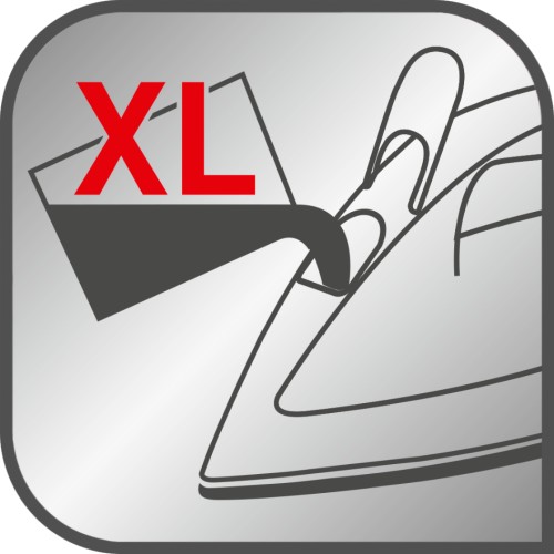 TEFAL Express Steam Dampfbügeleisen, 2400 W für schnelles Aufheizen und effizientes Bügeln, echte Keramik-Bügelsohle für schnelles Gleiten,