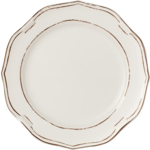Villeroy & Boch Teller flach, 27 cm Durchmesser, Serie La Scala Patina