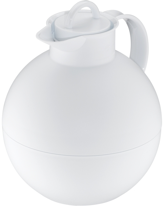 alfi Isolierkanne Kugel weiß gedeckt