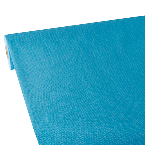Tischdecke, stoffähnlich, Vlies "soft selection plus" 25 m x 1,18 m türkis von PAPSTAR