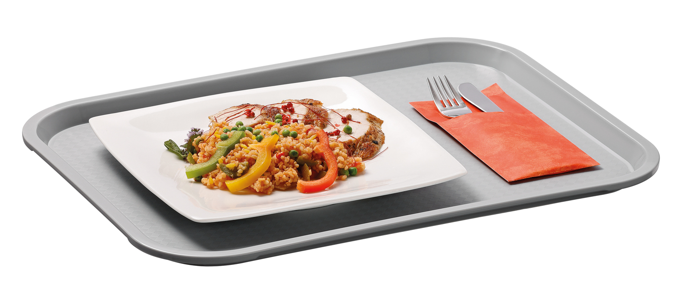 Bartscher Tablett KN45350-HG | Norm-Format:Kantinen-Norm | Maße: 45 x 35,5 x 2,0 cm. Gewicht:0,39 kg