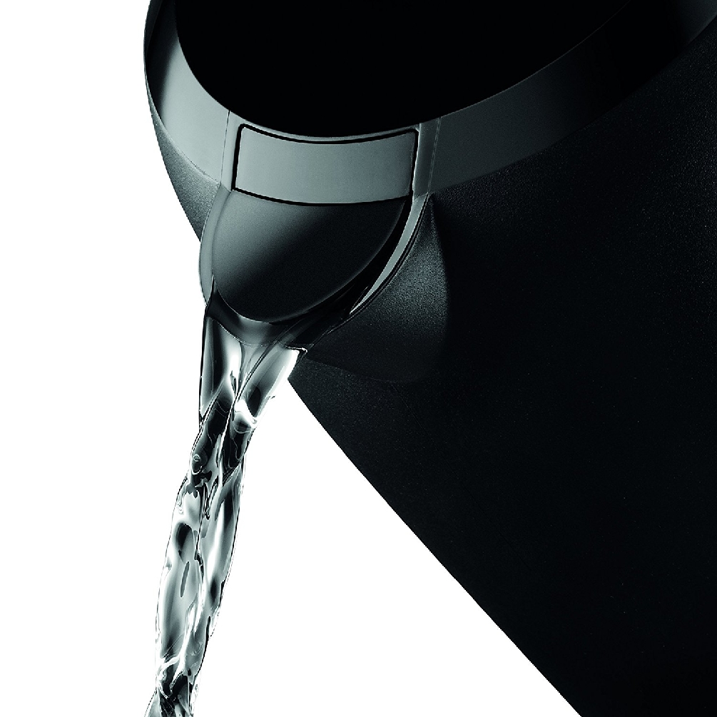 Krups Wasserkocher PRO AROMA, Farbe: schwarz, matt, Fassungsvermögen: 1,6 l, 2.400 Watt