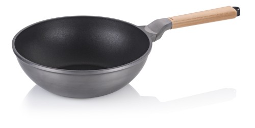 Wok-Pfanne Vitana Aluguss grau 10,0 cm 30,0 cm Ø 5,0l von Kela