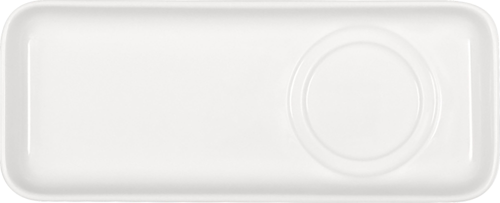 BAUSCHER systemgeschirr Setplatte mit 2 Spiegeln 24 x 10 cm