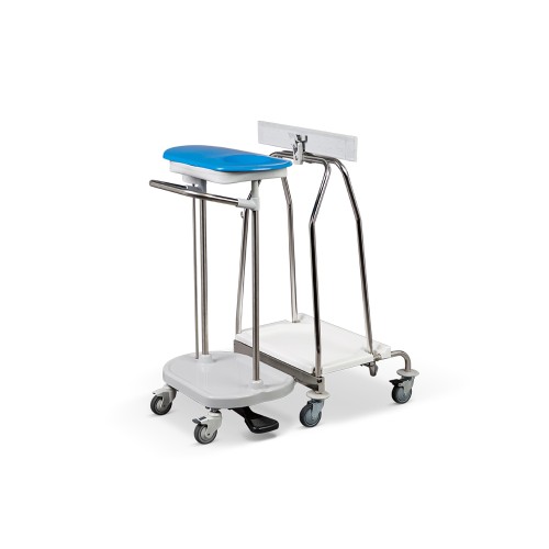 ETHERNASOLID® Kombisammler, inkl. Abfallsammler "Klappi", 1-fach, koppelbar