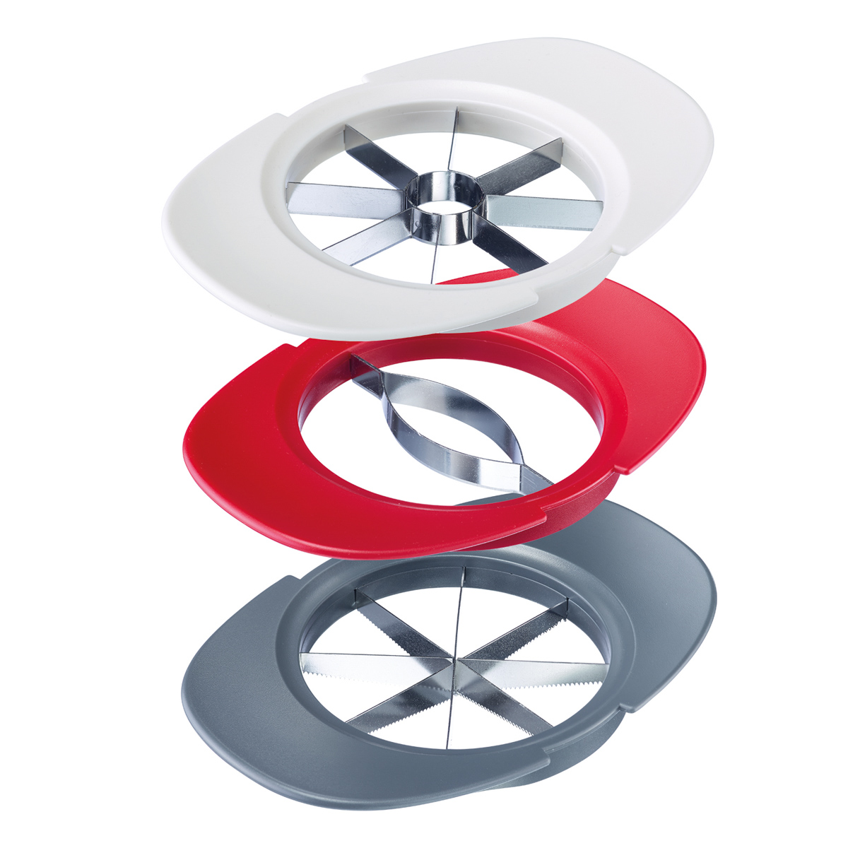 Apfel-, Tomaten-, Mangoteiler »Tutti Frutti«