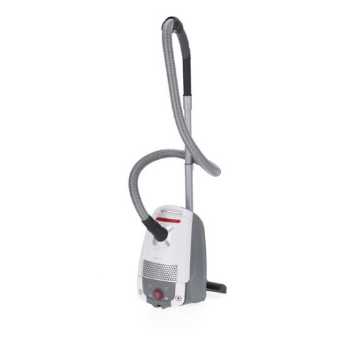 Severin Bodenstaubsauger mit Beutel S'Power, 850 Watt, 4.0 Liter, HEPA 13, WESSEL-Bodendüse, Klick-Verbindung